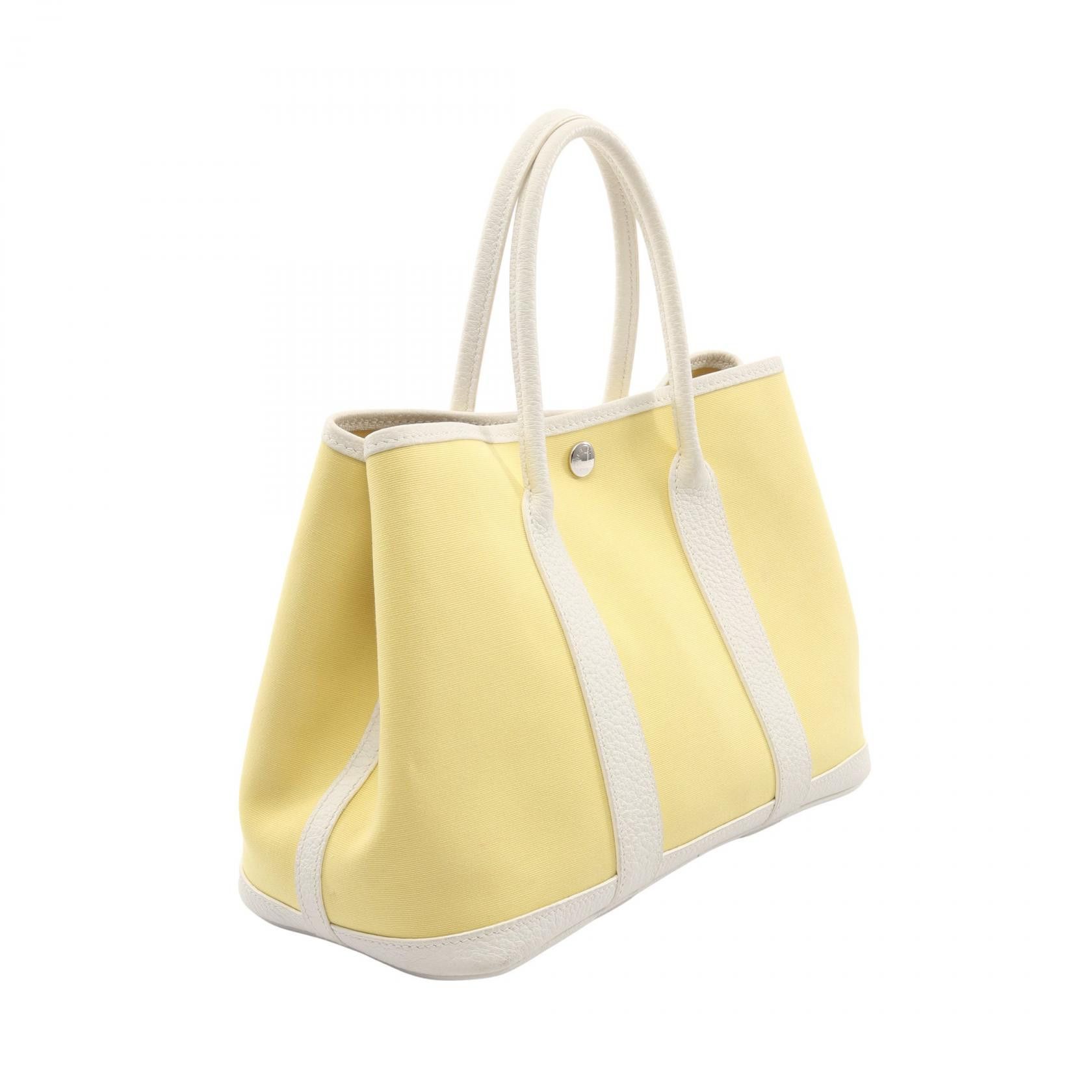 Hermes Hermes Hermes Garden PartyTPM Canvas Negonda Tote Bag Leather Tote Bag R DUTY FREE for USA Size ONE SIZE - 2 Thumbnail
