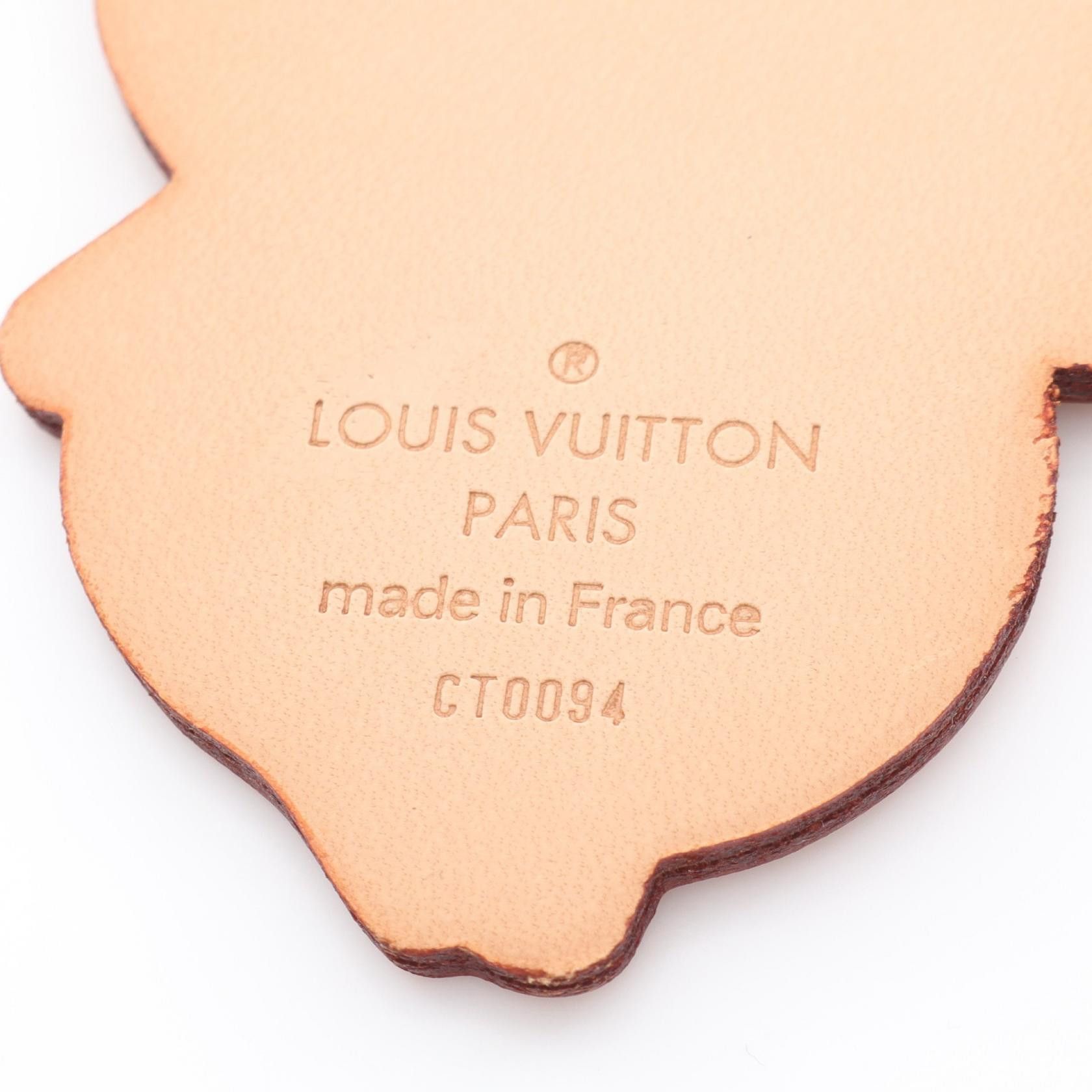 Louis Vuitton Louis Vuitton Louis Vuitton LV × TM Portecle Panda Leather Charm Leather Charm M62637 DUTY FREE for USA Size ONE SIZE - 3 Thumbnail