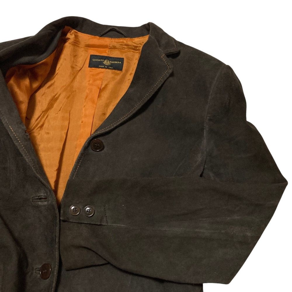 Other Other Luciano Barbera Leather Tailored Jacket Leather Outerwear DUTY FREE for USA Size ONE SIZE - 3 Thumbnail