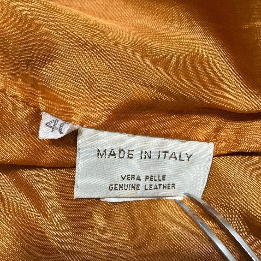 Other Other Luciano Barbera Leather Tailored Jacket Leather Outerwear DUTY FREE for USA Size ONE SIZE - 6 Thumbnail
