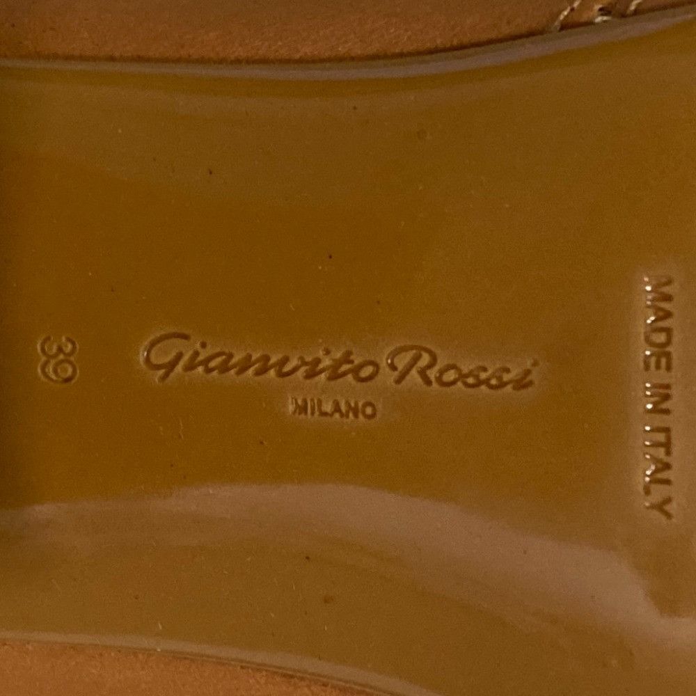 Other Other Gianvito Rossi Leather Chunky Heel Shearling Boots Leather Shoes DUTY FREE for USA Size ONE SIZE - 8 Thumbnail