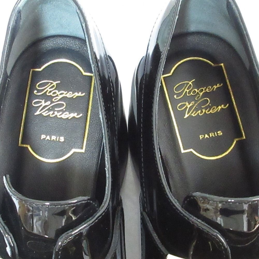 Roger Vivier Roger Vivier Roger Vivier Viv Rangers Patent Loafers Leather Shoes DUTY FREE for USA Size ONE SIZE - 5 Thumbnail