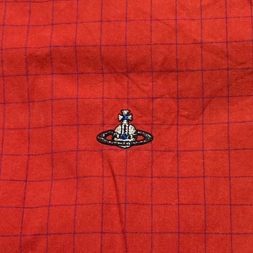 Vivienne Westwood Vivienne Westwood Vivienne Westwood Man Check Long Sleeve Shirt Textile Dress Shirt DUTY FREE for USA Size ONE SIZE - 5 Thumbnail