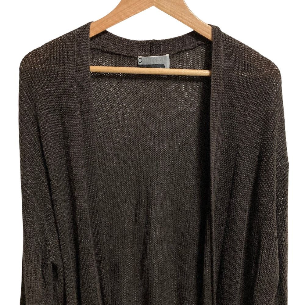 Other Other Chaos Mute Linen Knit Cardigan Textile Outerwear CH206023ER DUTY FREE for USA Size ONE SIZE - 5 Thumbnail