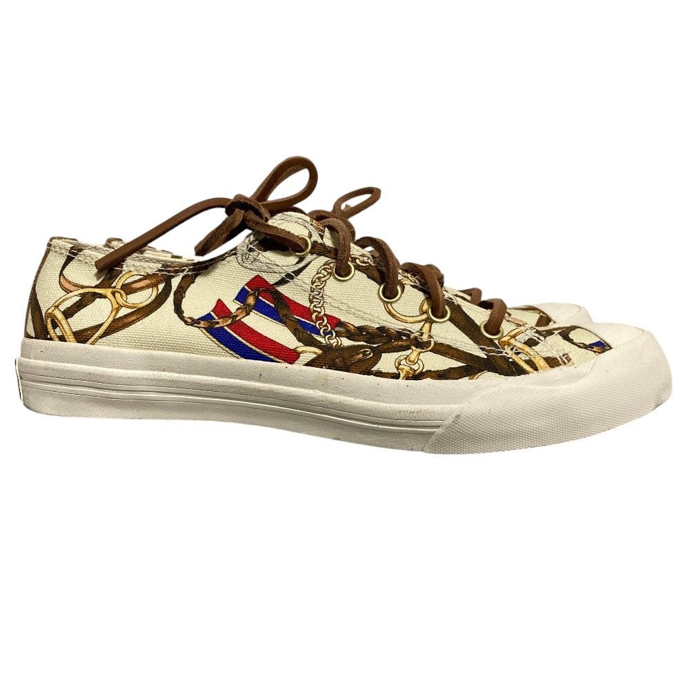 Ralph Lauren Ralph Lauren Ralph Lauren Carly Canvas Sneakers Textile Shoes DUTY FREE for USA Size ONE SIZE - 4 Thumbnail
