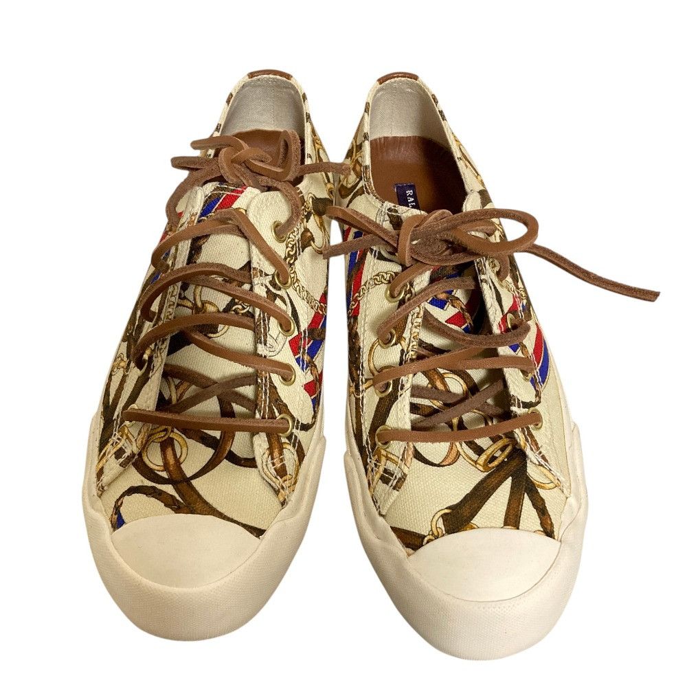 Ralph Lauren Ralph Lauren Ralph Lauren Carly Canvas Sneakers Textile Shoes DUTY FREE for USA Size ONE SIZE - 5 Thumbnail