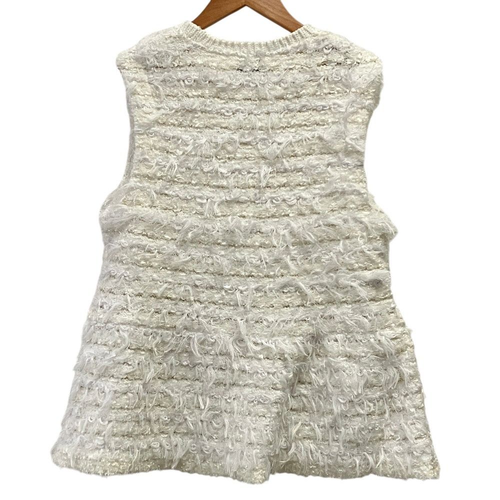 United Arrows United Arrows United Arrows Mixed Yarn Peplum Knit Vest Textile Tops DUTY FREE for USA Size ONE SIZE - 2 Thumbnail
