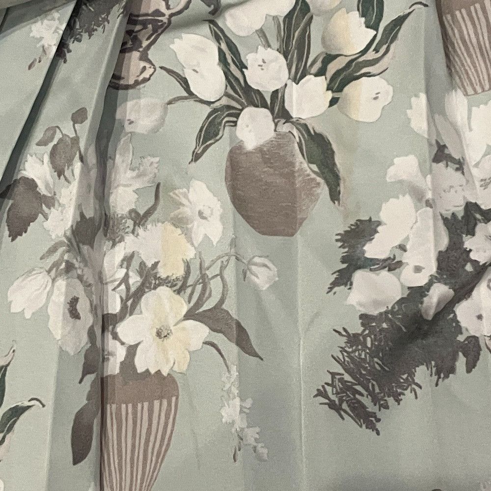 Other Other SEVEN TEN by MIHO KAWAHITO Yoru no Hana Print Pleated Skirt Textile Skirts BJ7-2141517JC DUTY FREE for USA Size ONE SIZE - 7 Thumbnail