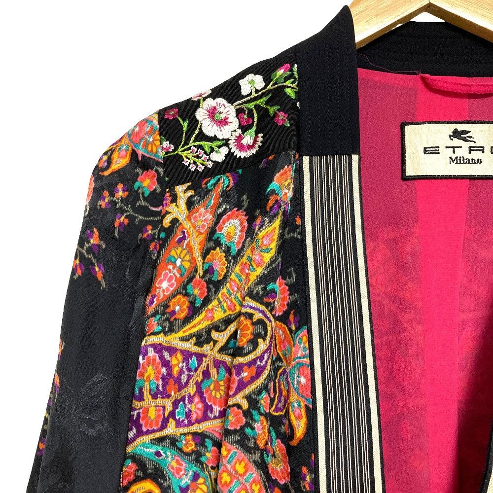 Etro Etro ETRO Jacquard Long Cardigan Textile Tops DUTY FREE for USA Size ONE SIZE - 4 Thumbnail