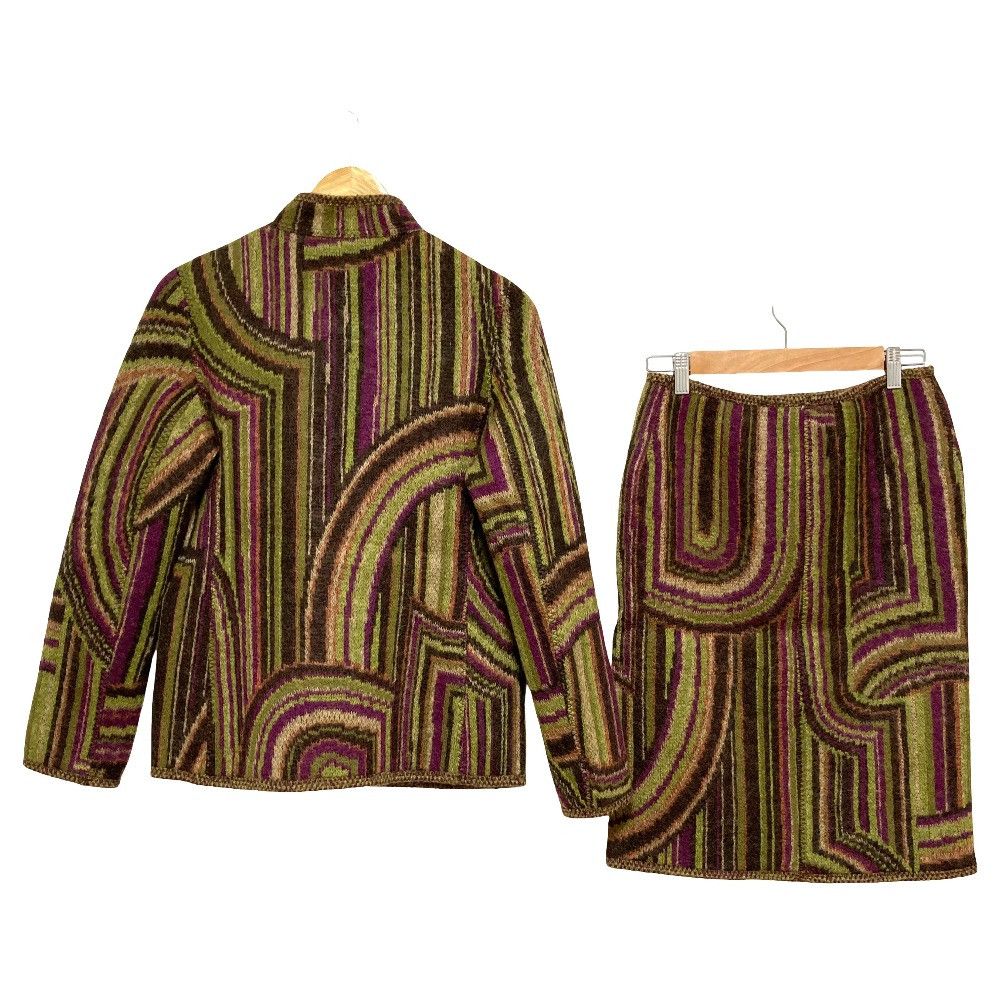 Missoni Missoni Missoni Knit Jacket Skirt Set Textile Suits DUTY FREE for USA Size ONE SIZE - 2 Thumbnail