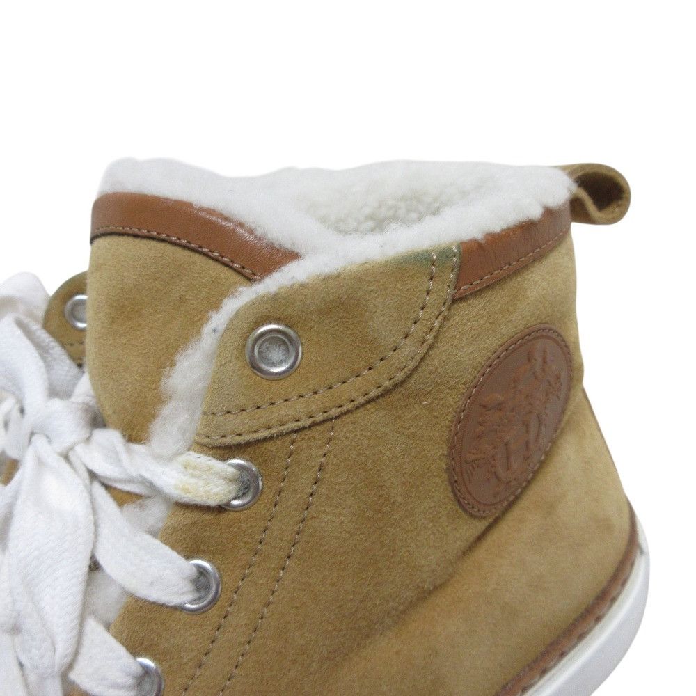 Hermes Hermes Hermes Jimmy Shearling High Top Sneakers 36 1/2 Fur Shoes DUTY FREE for USA Size ONE SIZE - 8 Thumbnail