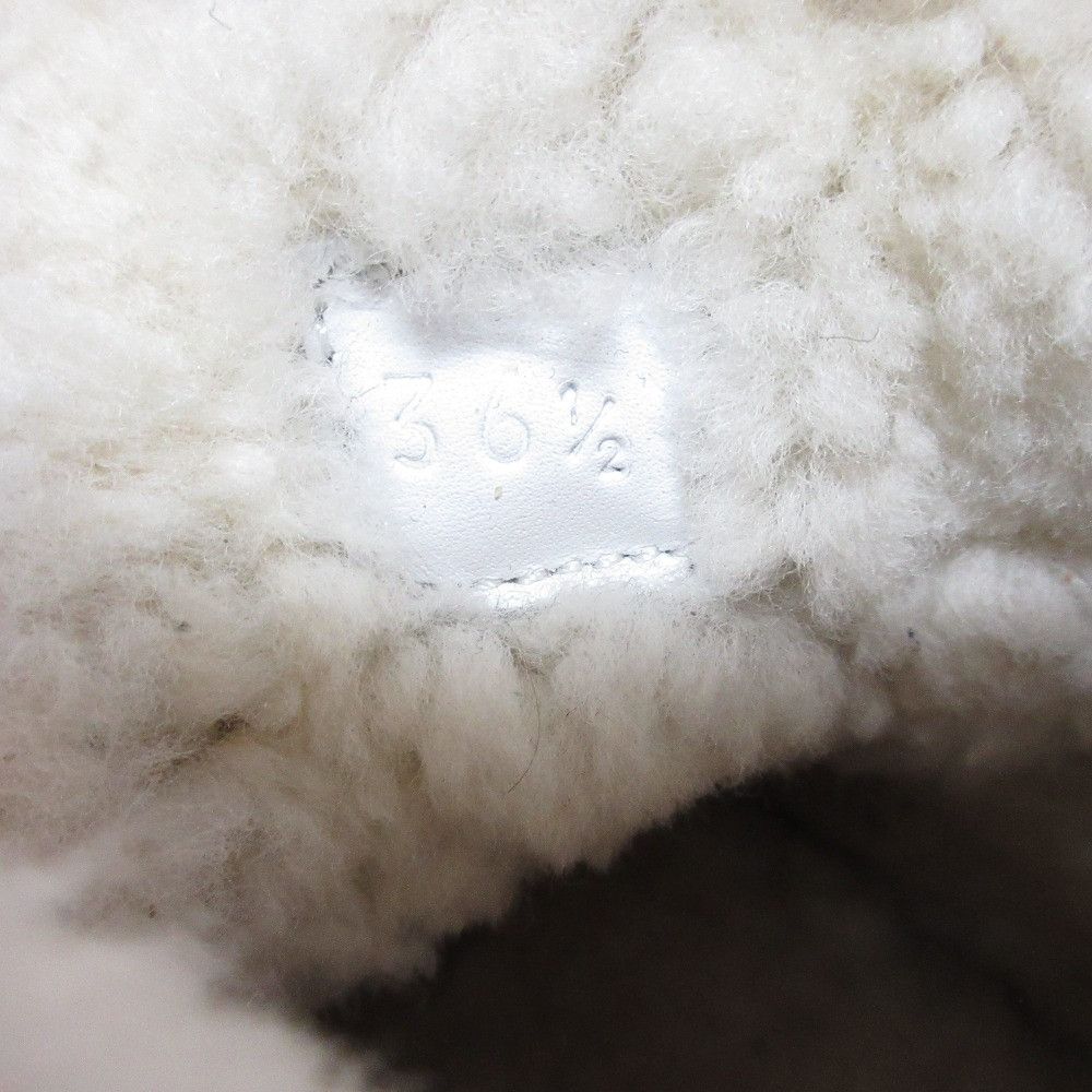Hermes Hermes Hermes Jimmy Shearling High Top Sneakers 36 1/2 Fur Shoes DUTY FREE for USA Size ONE SIZE - 10 Thumbnail