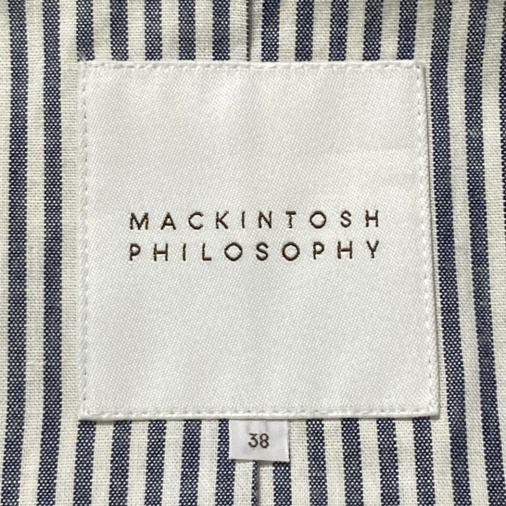 Other Other Mackintosh Philosophy Rubberized Double Breasted Coat Textile Outerwear DUTY FREE for USA Size ONE SIZE - 6 Thumbnail