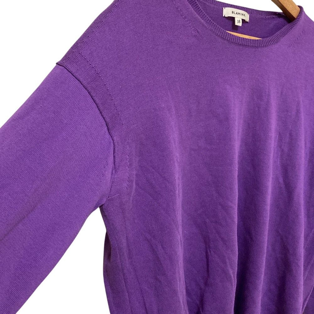 Other Other Blamink Cotton Knit Sweater Textile Tops 7913-106-0033 DUTY FREE for USA Size ONE SIZE - 2 Thumbnail
