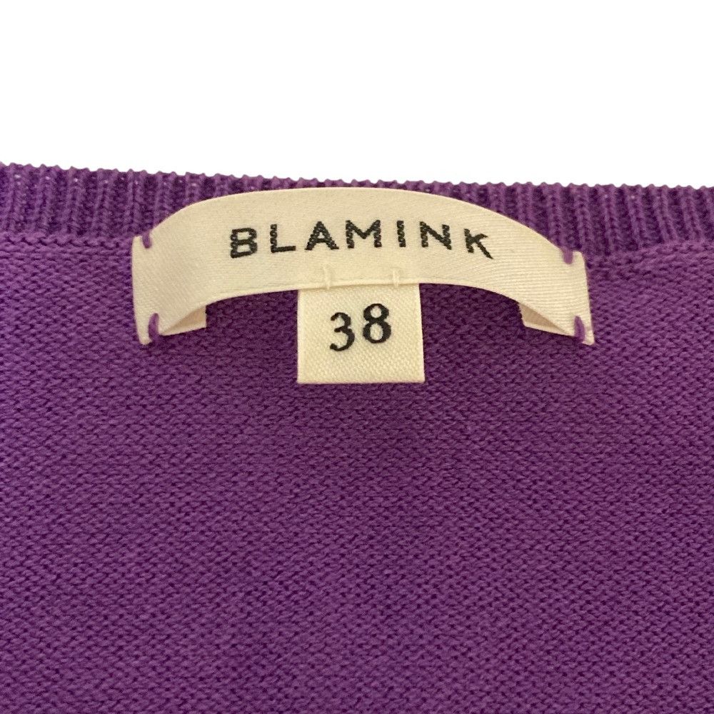 Other Other Blamink Cotton Knit Sweater Textile Tops 7913-106-0033 DUTY FREE for USA Size ONE SIZE - 4 Thumbnail