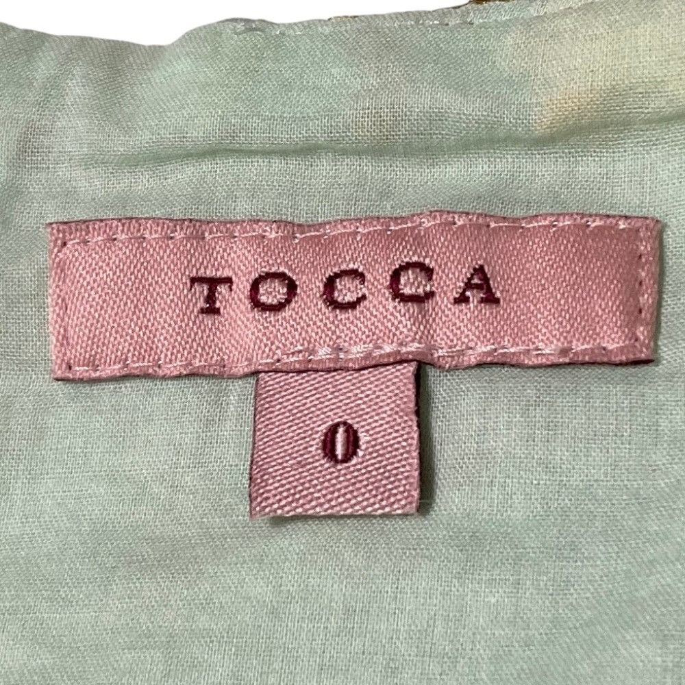 Other Other TOCCA Flower Embroidered Sleeveless Dress Textile Dresses DUTY FREE for USA Size ONE SIZE - 4 Thumbnail