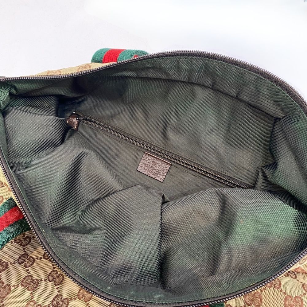 Gucci Gucci Gucci GG Nylon Tote Bag Textile Tote Bag 131233 DUTY FREE for USA Size ONE SIZE - 12 Thumbnail