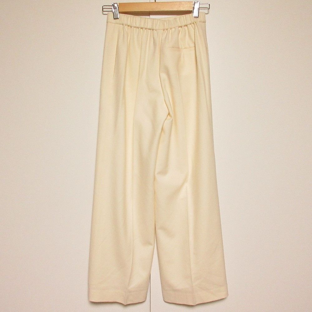 Theory Theory Theory Light Saxony 2 Wool Wide Pants Textile Bottoms DUTY FREE for USA Size ONE SIZE - 2 Thumbnail