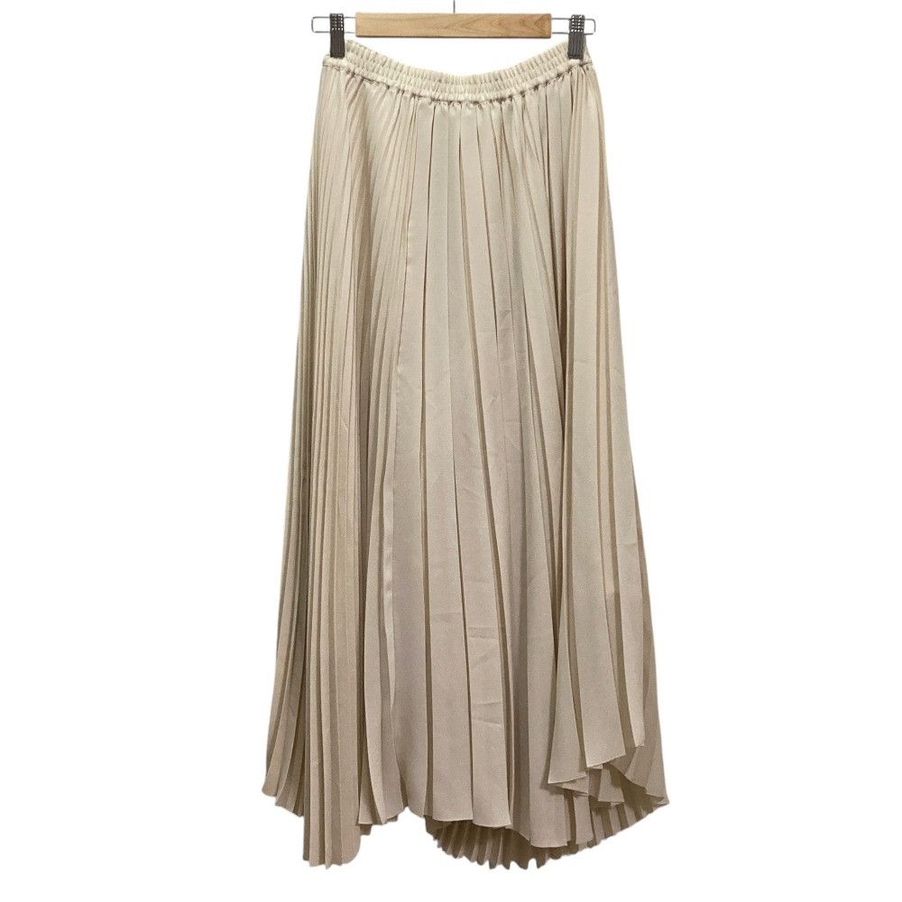 Theory Theory Theory NATURAL GGT IRREGULAR PLEATED Skirt Textile Skirts DUTY FREE for USA Size ONE SIZE - 2 Thumbnail