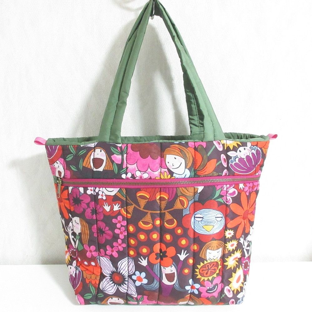 Other Other Olleborebla Quilting Tote Bag Textile Tote Bag DUTY FREE for USA Size ONE SIZE - 2 Thumbnail