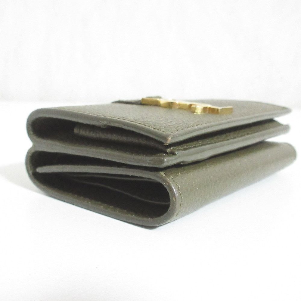 Yves Saint Laurent Yves Saint Laurent Saint Laurent Paris Origami Tiny Wallet Leather Short Wallet DUTY FREE for USA Size ONE SIZE - 3 Thumbnail