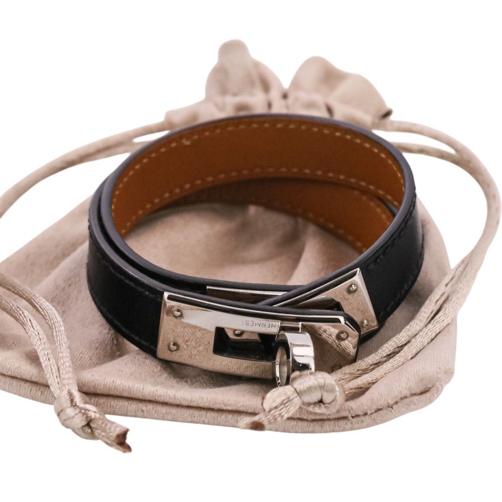 Hermes Hermes Hermes Kelly Double Tour Leather Bracelet Leather Bracelet R DUTY FREE for USA Size ONE SIZE - 15 Thumbnail