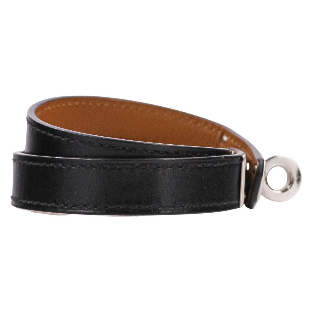 Hermes Hermes Hermes Kelly Double Tour Leather Bracelet Leather Bracelet R DUTY FREE for USA Size ONE SIZE - 4 Thumbnail