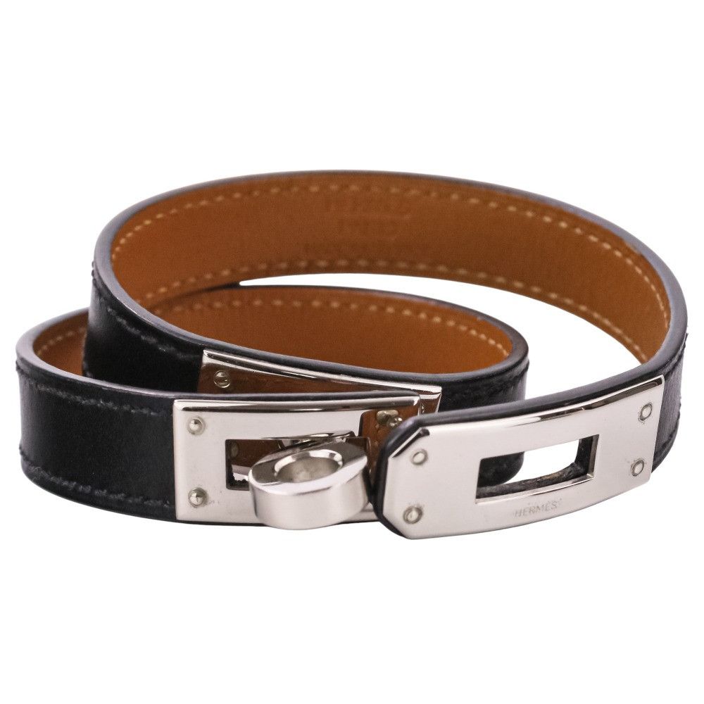 Hermes Hermes Hermes Kelly Double Tour Leather Bracelet Leather Bracelet R DUTY FREE for USA Size ONE SIZE - 6 Thumbnail