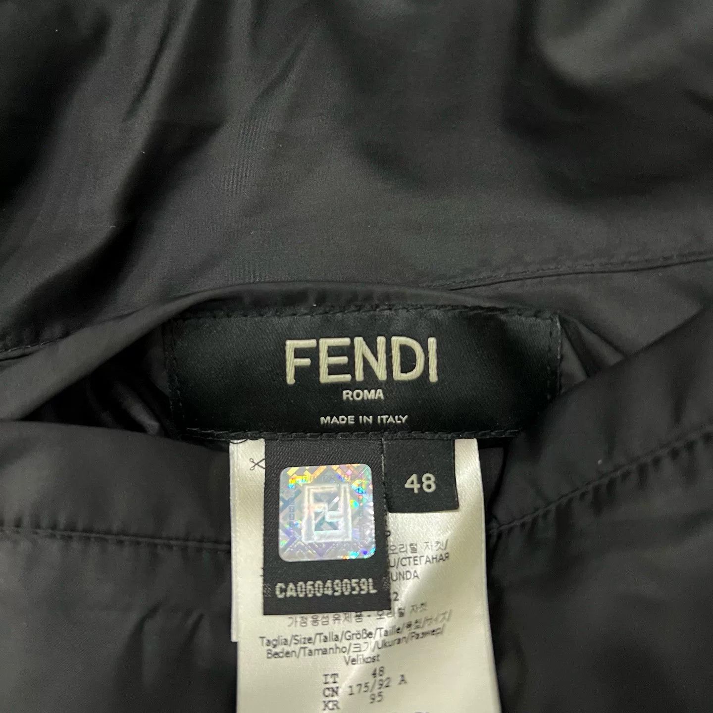 Fendi Fendi Reversible Geometric Print Down Jacket Size US M / EU 48-50 / 2 - 7 Thumbnail