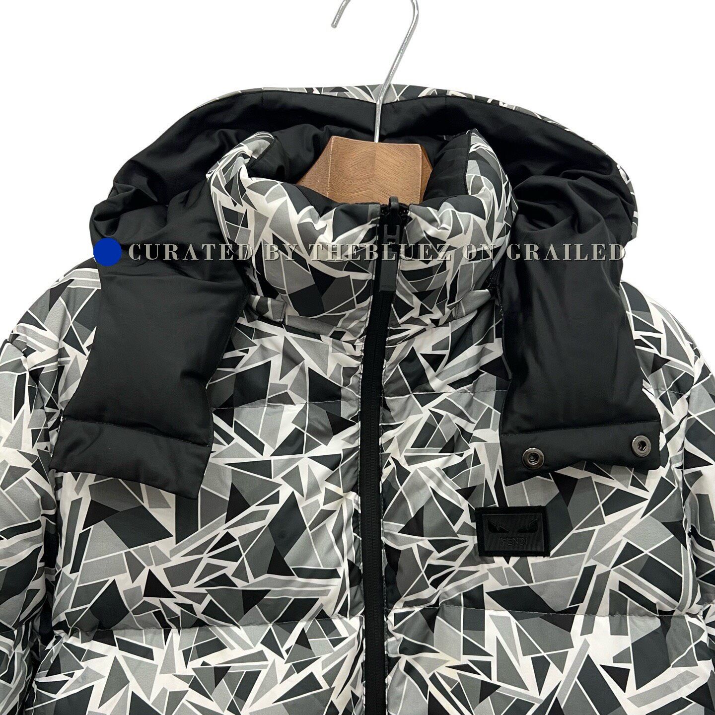 Fendi Fendi Reversible Geometric Print Down Jacket Size US M / EU 48-50 / 2 - 3 Thumbnail