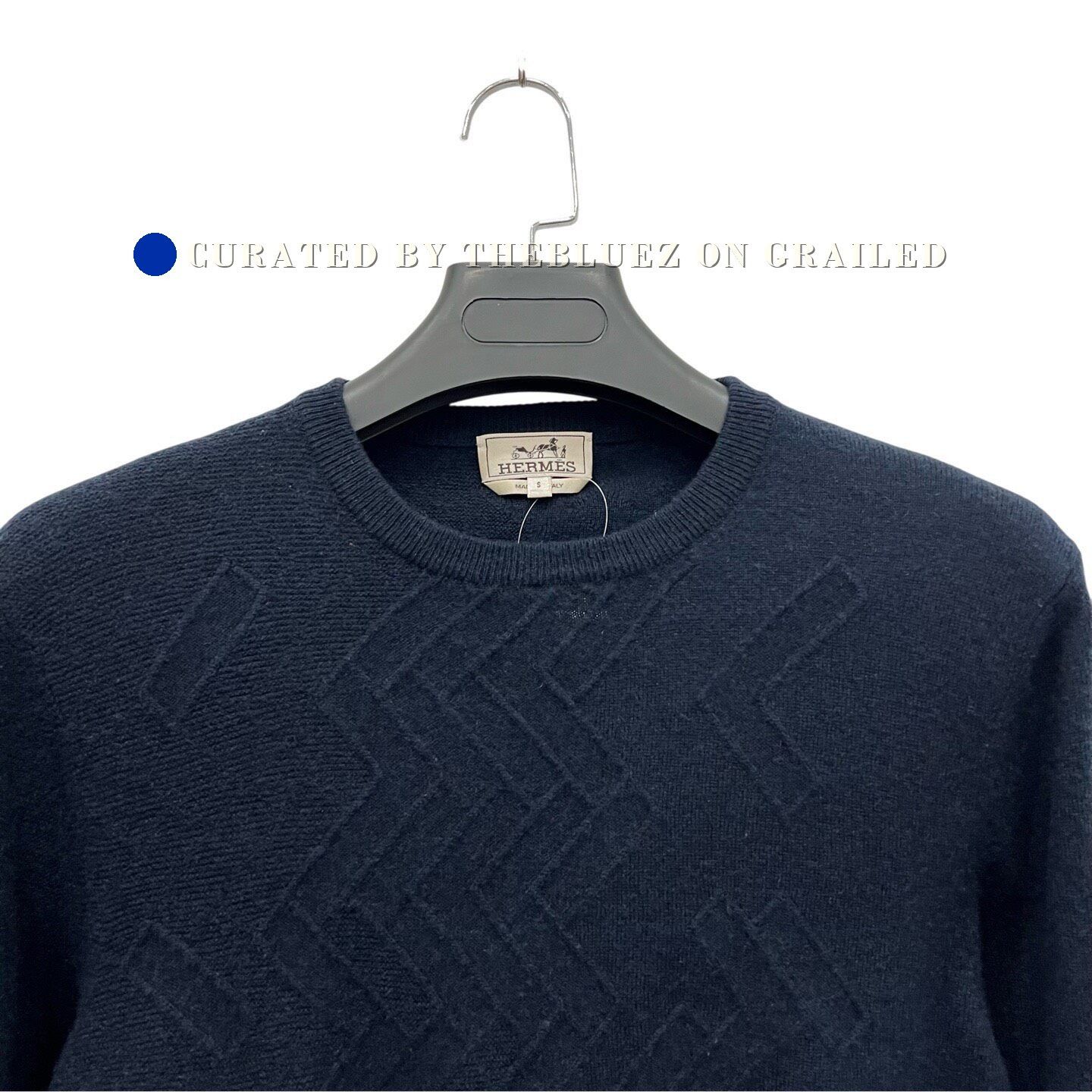Hermes Hermes Geometric Logo Cashmere Sweater Size US S / EU 44-46 / 1 - 3 Thumbnail