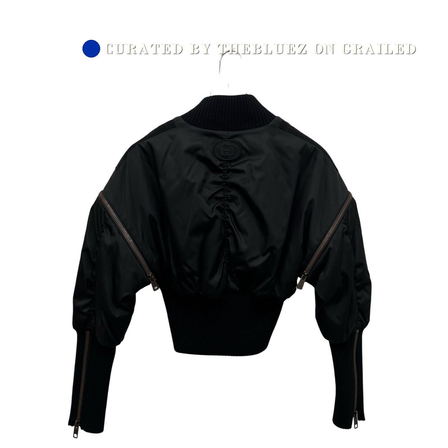 Gucci Gucci Black Pilot Jacket Size S / US 4 / IT 40 - 3 Thumbnail