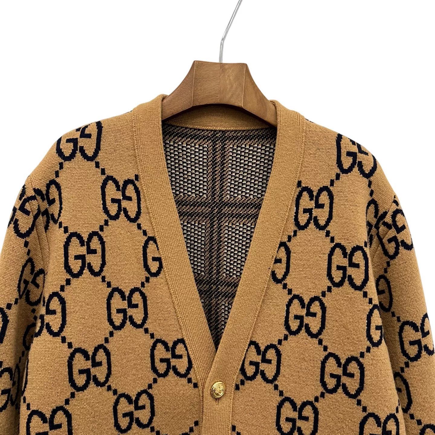 Gucci Gucci GG Reversible Knit Cardigan Size US S / EU 44-46 / 1 - 3 Thumbnail