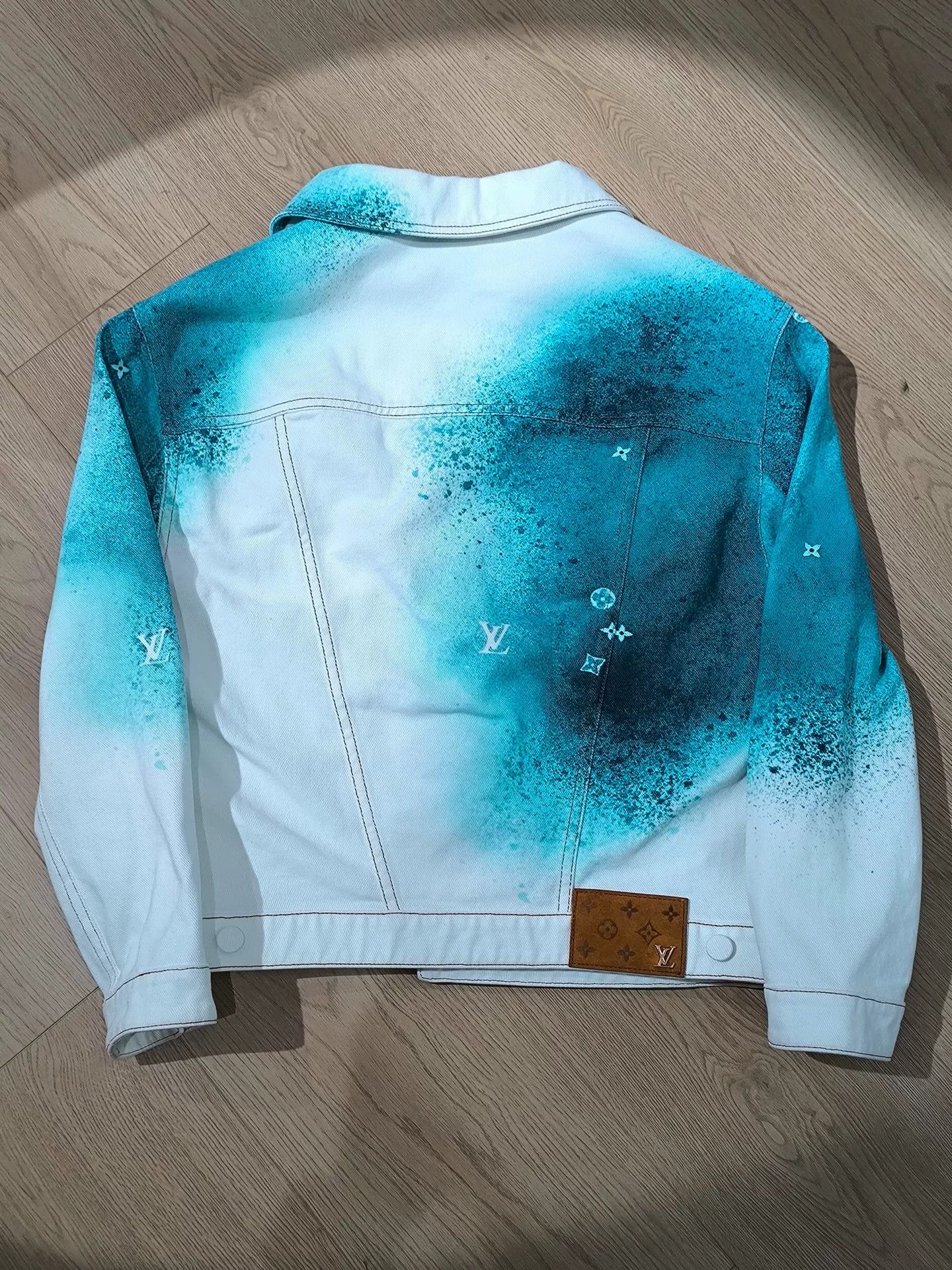 Louis Vuitton Louis Vuitton SS23 Starry Sky Denim Jacket Size US S / EU 44-46 / 1 - 2 Thumbnail