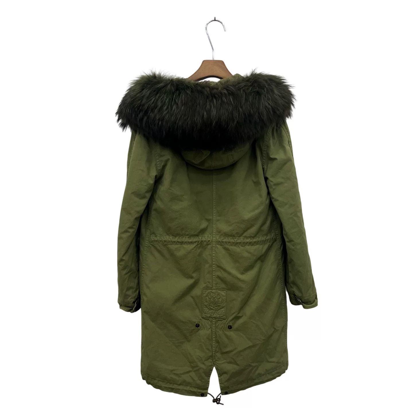 MR & MRS ITALY Mr&Mrs Green Fur Parka Coat Size US S / EU 44-46 / 1 - 2 Thumbnail