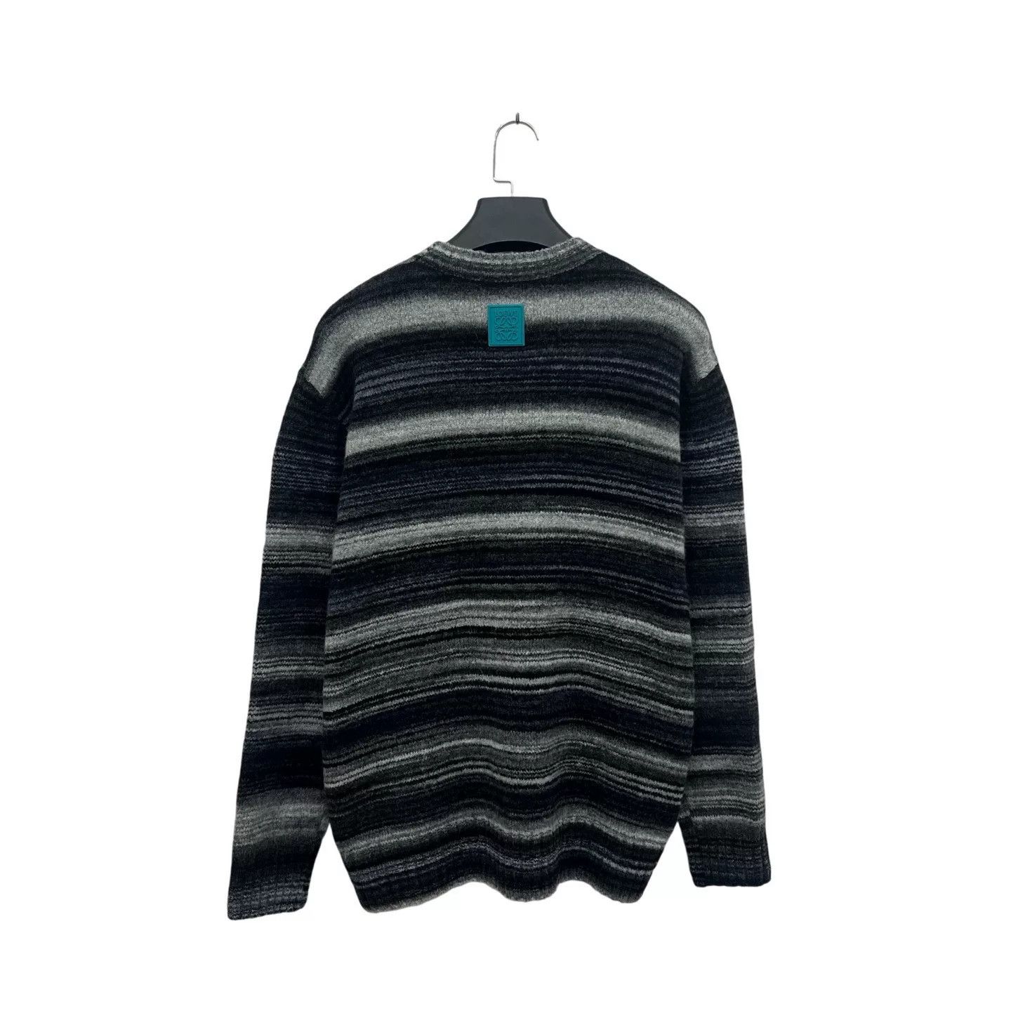 Loewe Loewe Gray Striped Sweater Size US M / EU 48-50 / 2 - 3 Thumbnail