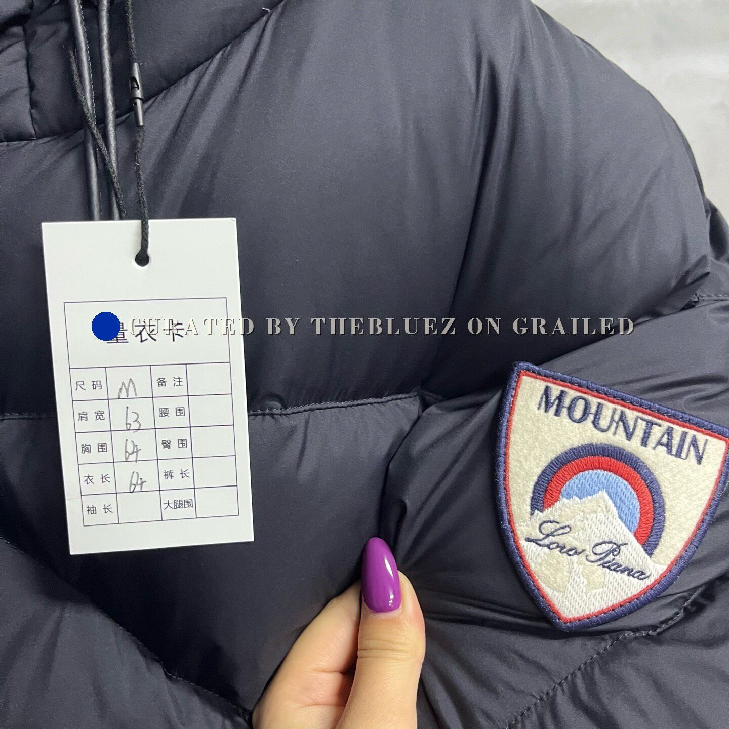 Loro Piana Loro Piana Deep Blue Reversible Down Jacket Size US M / EU 48-50 / 2 - 5 Thumbnail