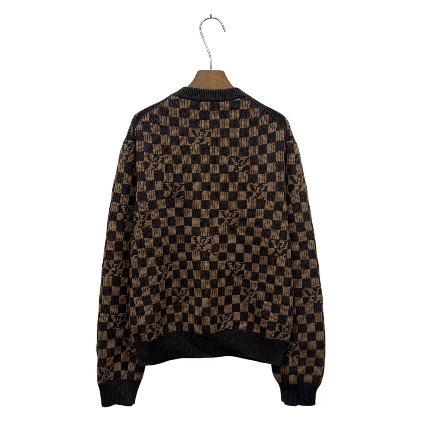Louis Vuitton Louis Vuitton Damier All-Over Print Sweater Size US M / EU 48-50 / 2 - 3 Thumbnail