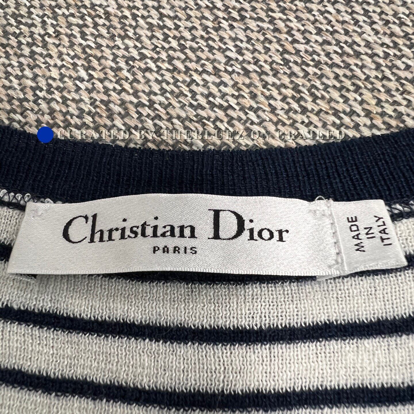 Dior Dior FW24 Linen Stripe Knit Set Size S / US 4 / IT 40 - 6 Thumbnail