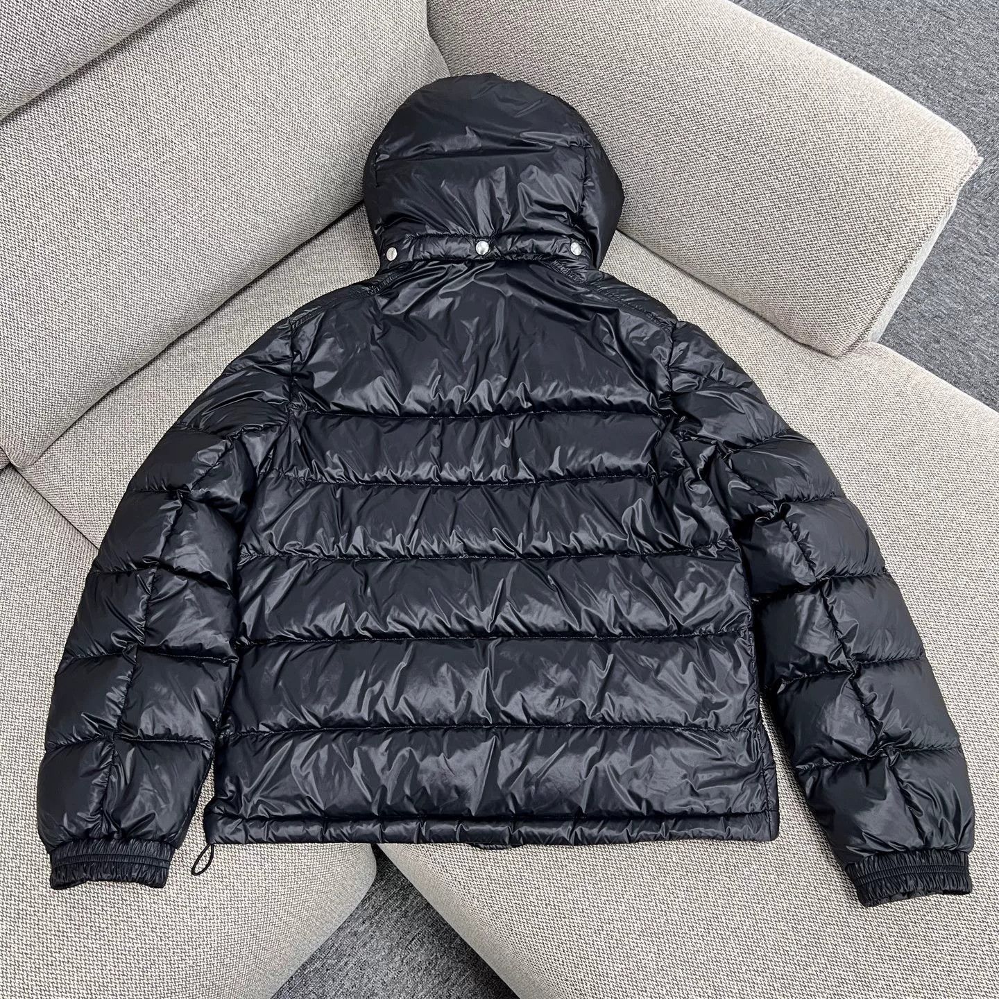 Moncler Moncler FW23 Wollaston Black Down Jacket Size US M / EU 48-50 / 2 - 2 Thumbnail
