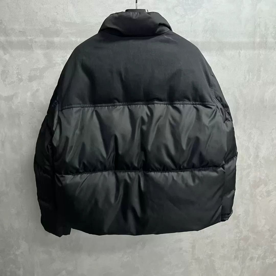 Prada Prada Latest Black Stand Collar Short Jacket Size US XL / EU 56 / 4 - 2 Thumbnail