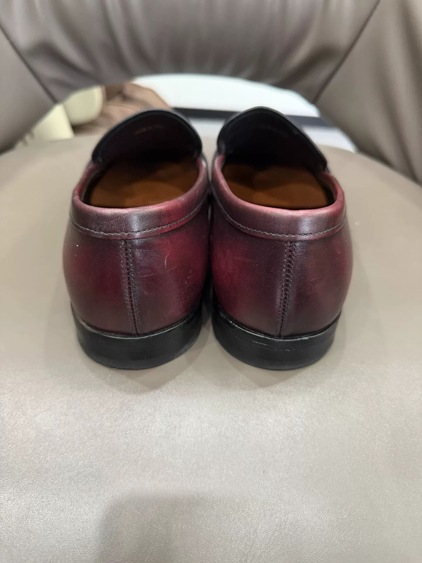 Prada Prada Deep Wine Red Loafers Size US 6 / IT 36 - 3 Thumbnail