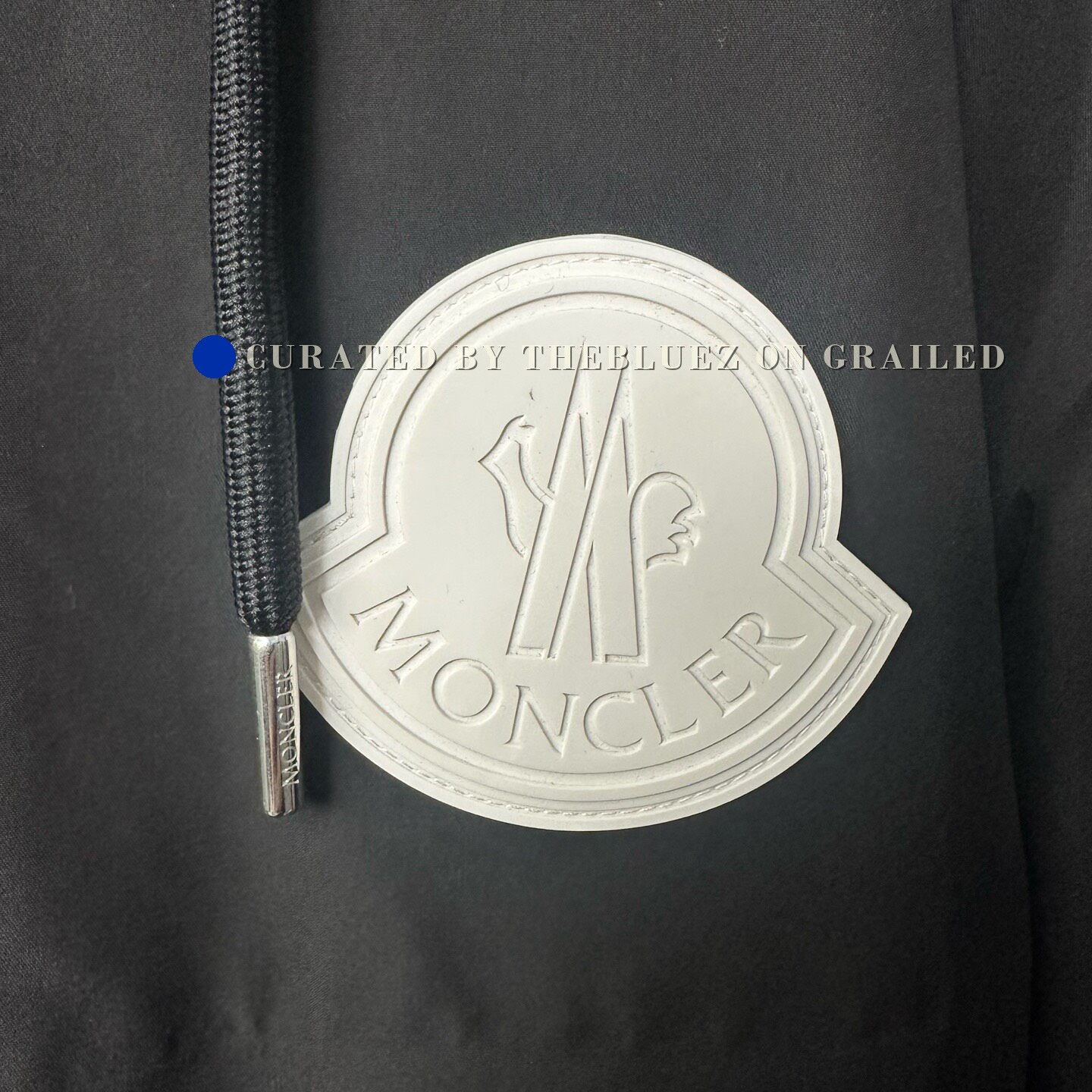 Moncler Moncler Black Puffer Parka with Logo & Stripes Size M / US 6-8 / IT 42-44 - 3 Thumbnail