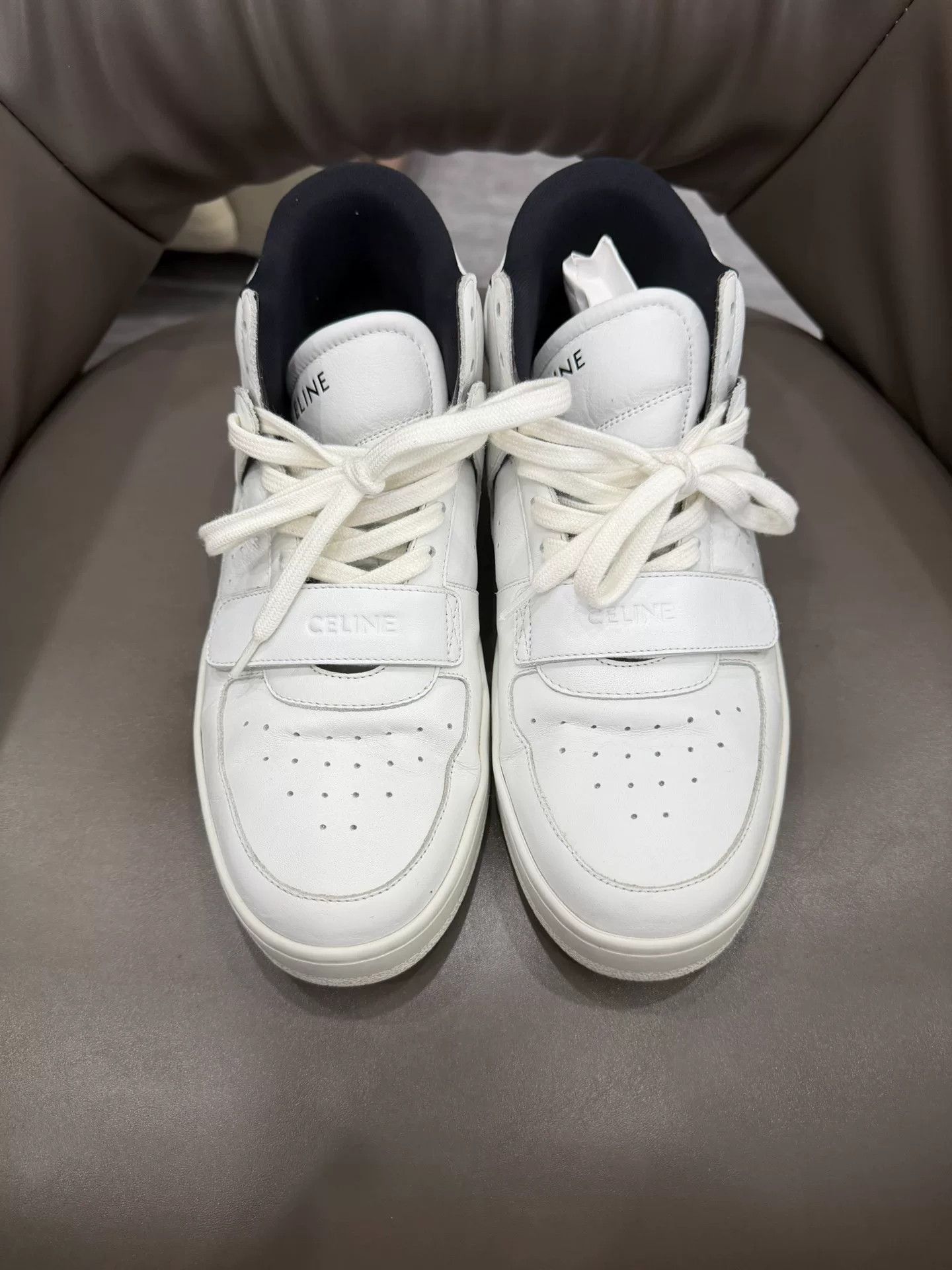 Celine Celine New Leather Strap Logo Casual Shoes Size US 8 / EU 41 - 2 Thumbnail