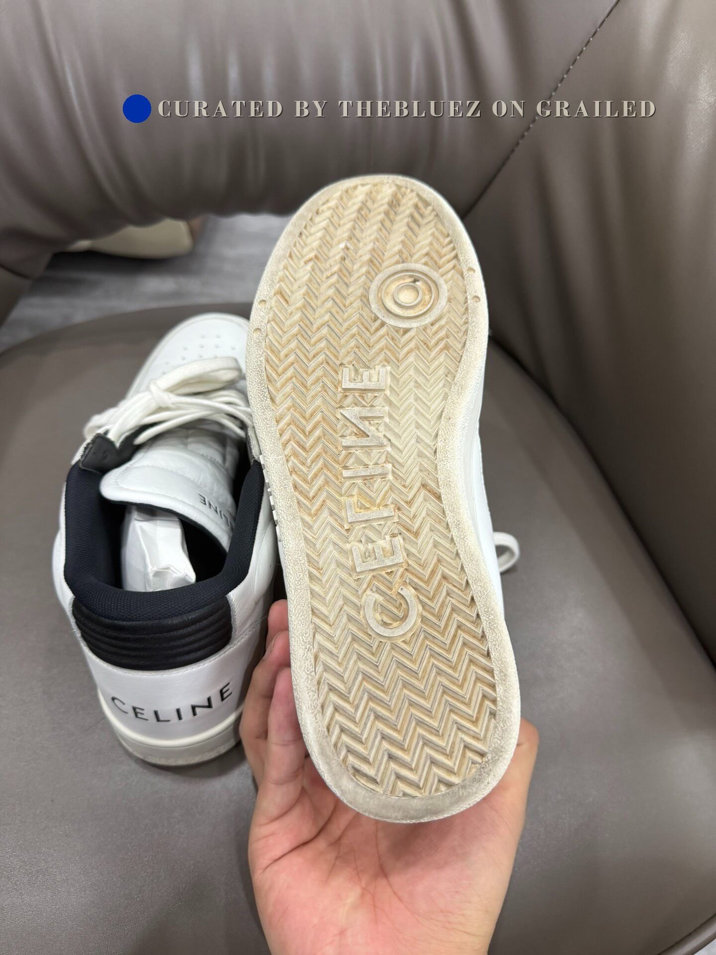 Celine Celine New Leather Strap Logo Casual Shoes Size US 8 / EU 41 - 5 Thumbnail