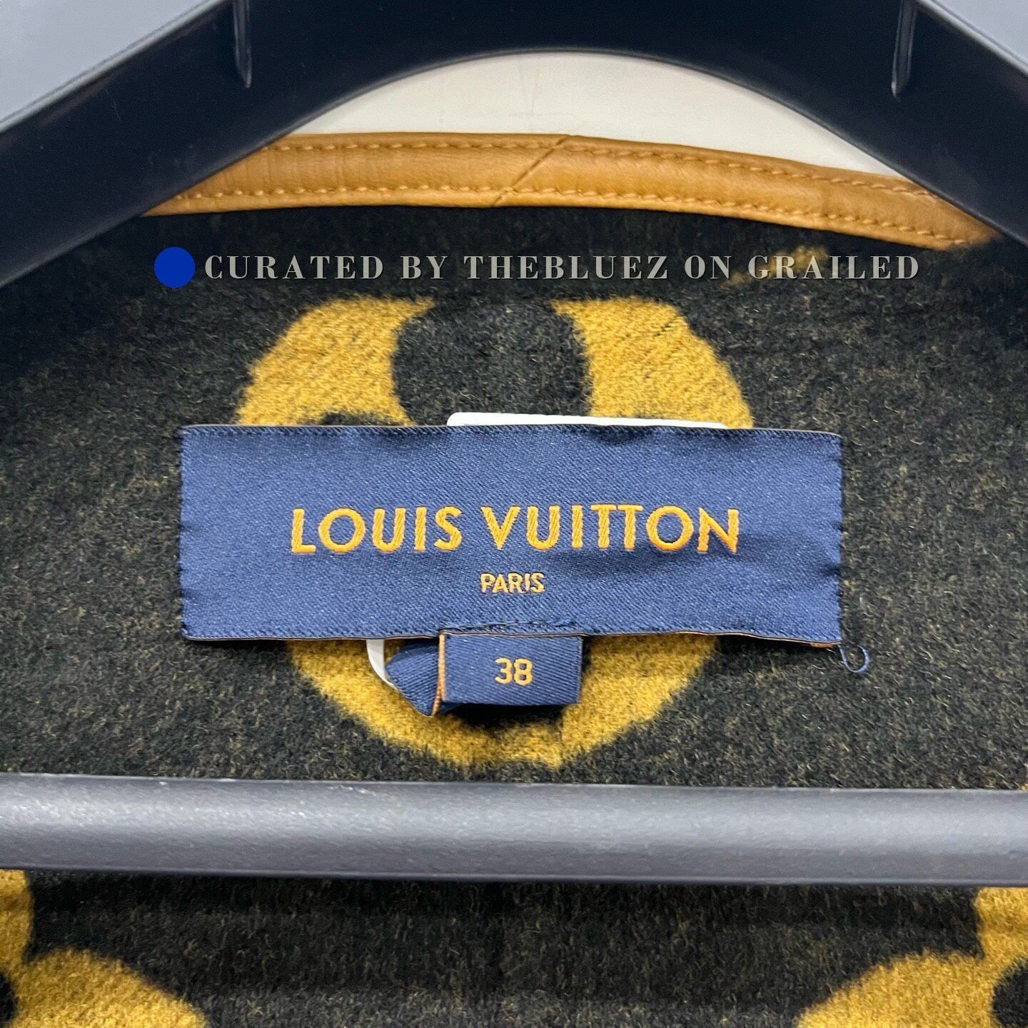 Louis Vuitton Louis Vuitton Black Orange Monogram Hooded Coat Size US M / EU 48-50 / 2 - 6 Thumbnail