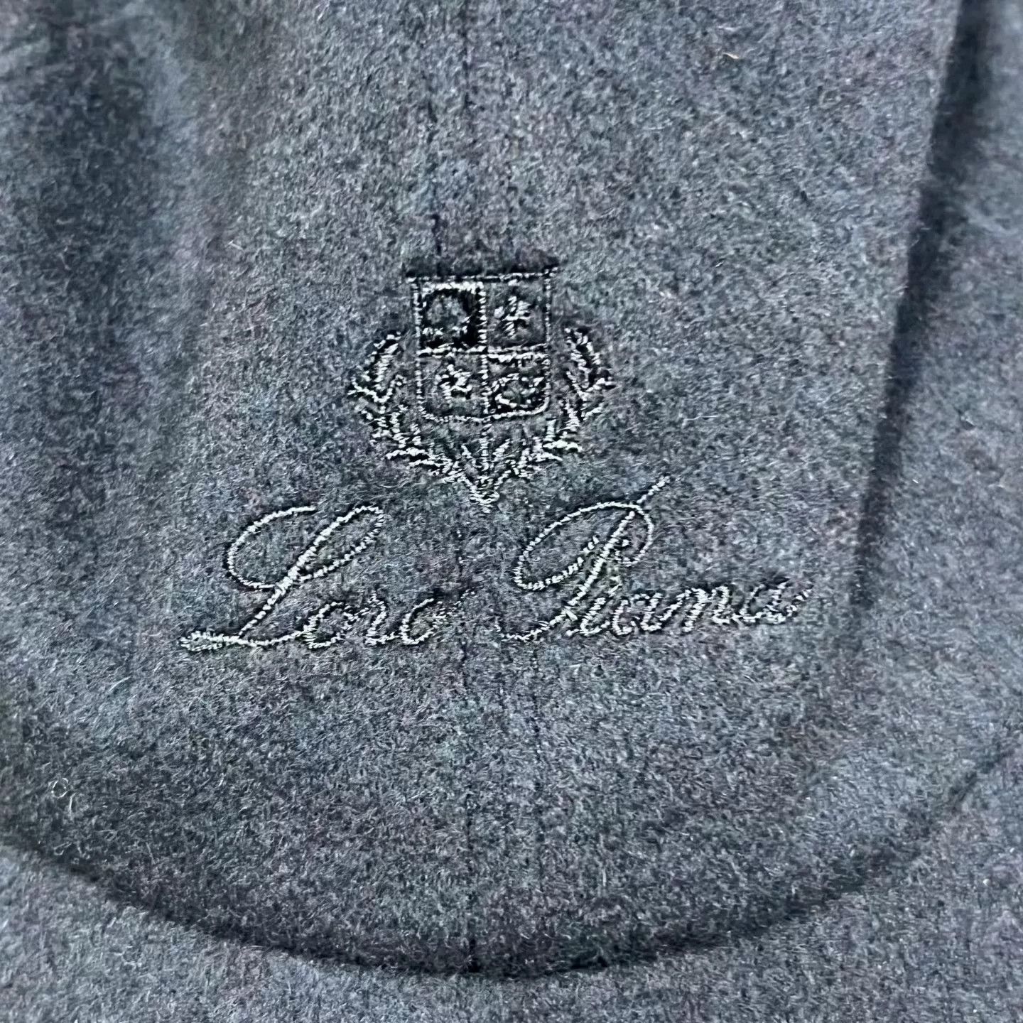 Loro Piana Loro Piana Navy Cashmere Thistle Snake Cap Size ONE SIZE - 2 Thumbnail