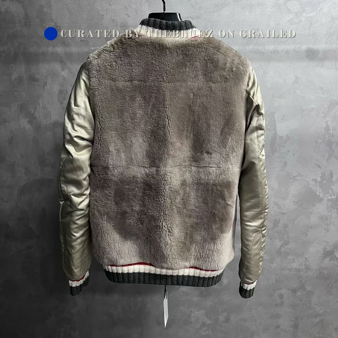 Loro Piana Loro Piana Cream Stripe Reversible Fur Jacket Size US XS / EU 42 / 0 - 7 Thumbnail