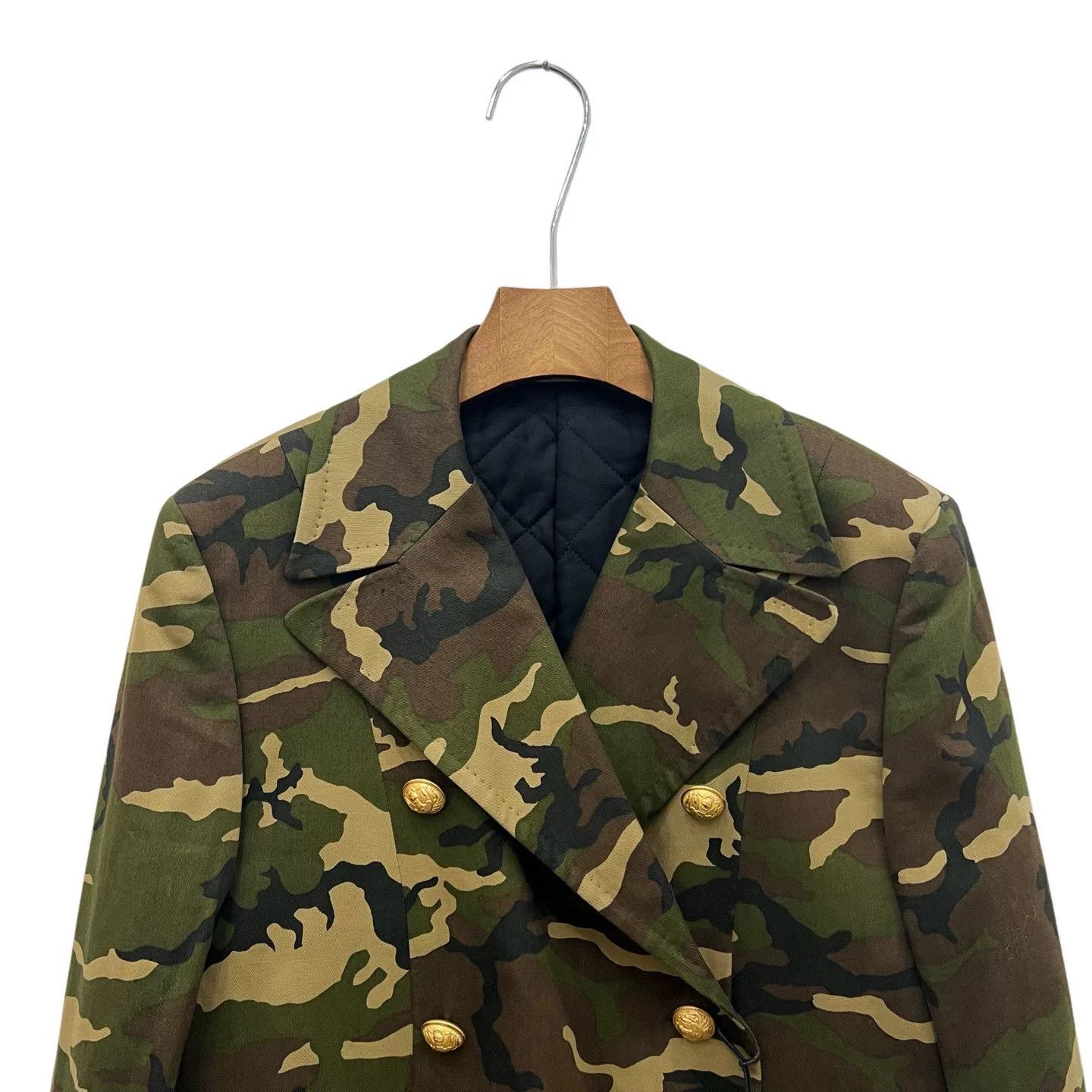 Balmain Balmain Runway Camouflage Double-Breasted Puffer Size US M / EU 48-50 / 2 - 3 Thumbnail