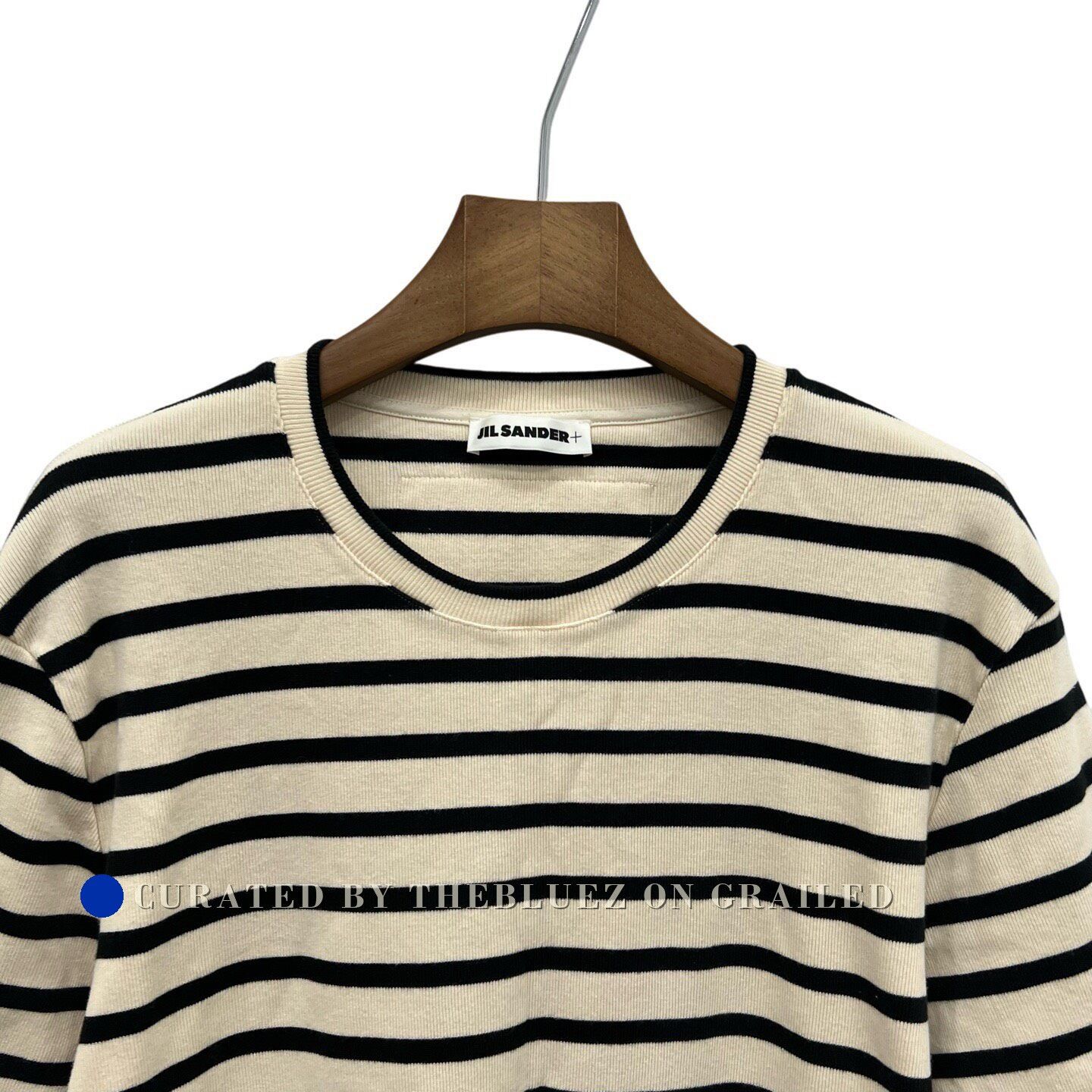 Jil Sander Jil Sander Striped Short-Sleeve Top Size US L / EU 52-54 / 3 - 3 Thumbnail